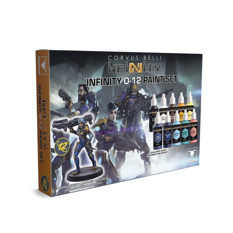 Infinity: O-12 Paint Set Kappa Missile Launcher Exclusive