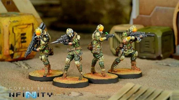 Infinity: NA2 Brawlers, Mercenary Enforcers (4)