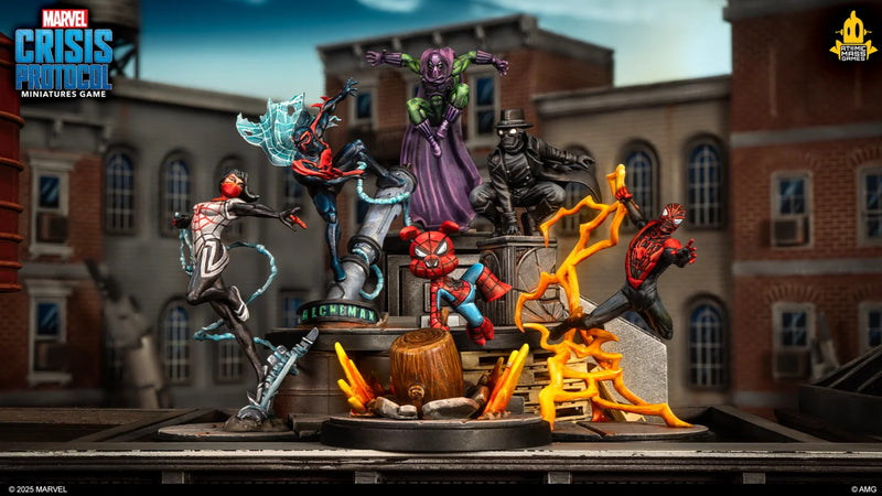 Marvel Crisis Protocol: Silk, Spider-Man Noir, Spider-Ham