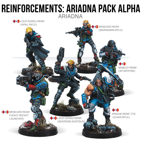 Infinity: Reinforcements: Ariadna Pack Alpha