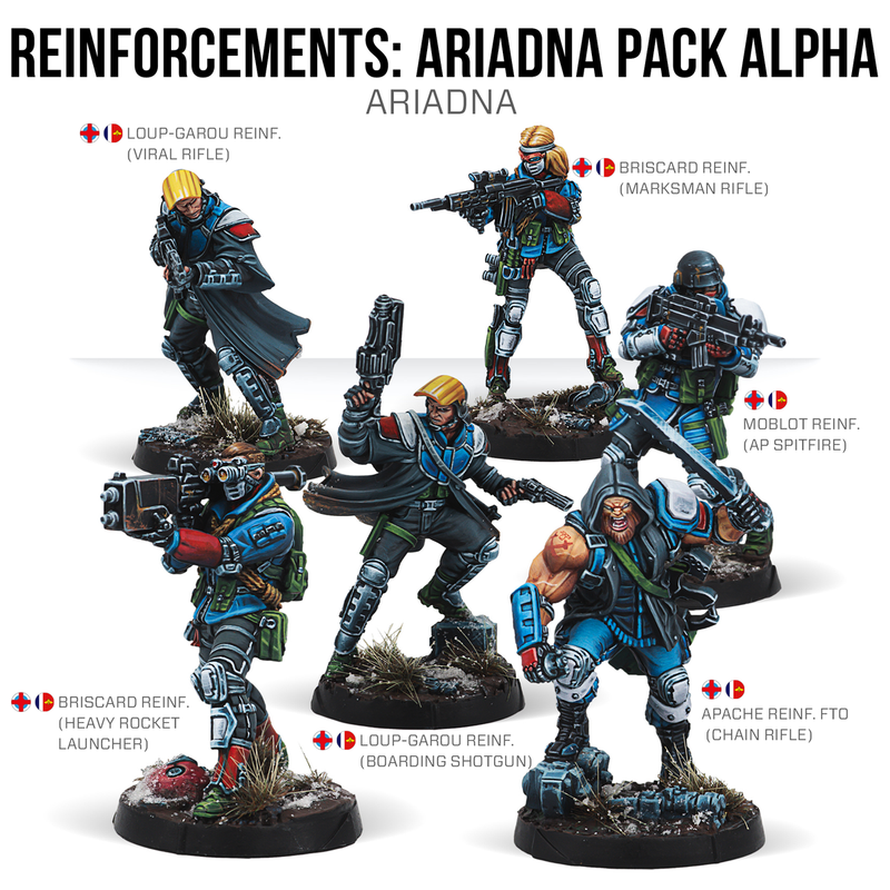 Infinity: Reinforcements: Ariadna Pack Alpha