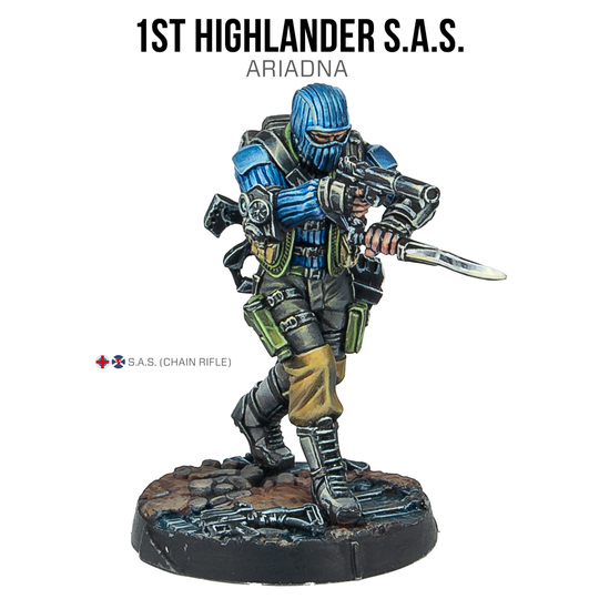 Infinity: Ariadna 1st Highlander S.A.S.
