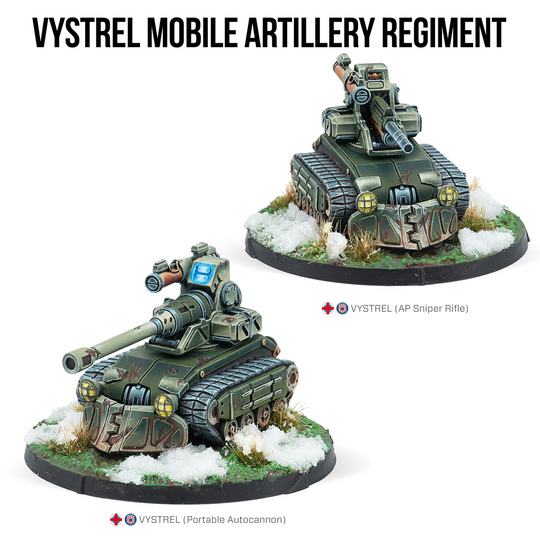 Infinity: Ariadna - Vystrel Mobile Artillery Regiment
