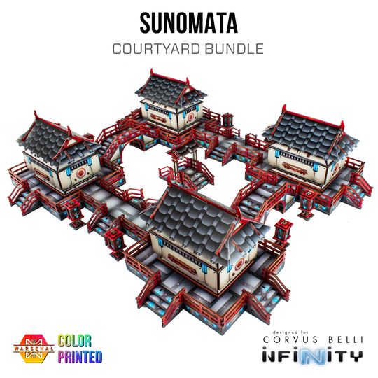 NEW Infinity Sunomata Castle Terrain Set