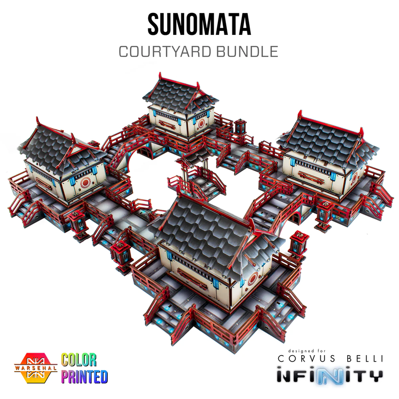 NEW Infinity Sunomata Castle Terrain Set
