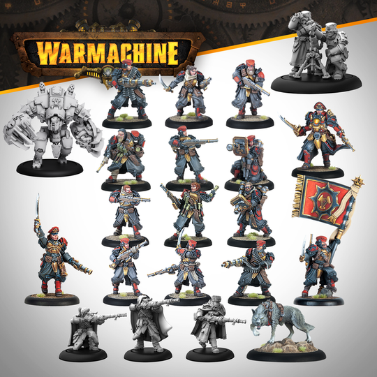 Warmachine: Khador Winter Korps Core Expansion Set