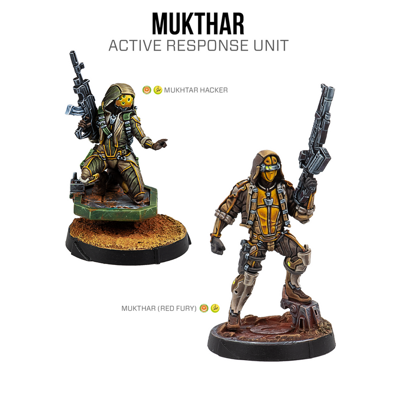 Infinity: Haqqislam Mukthar, Active Response Unit