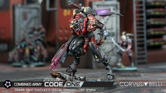 Infinity: Shasvastii Special Armored Corp Sphinx (TAG)