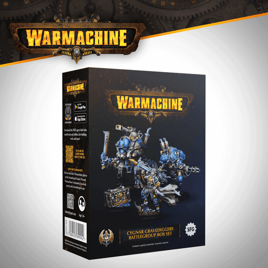 Warmachine: Cygnar Gravediggers Battlegroup