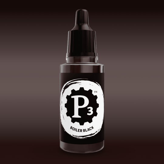 P3 Paints: Boiler Black