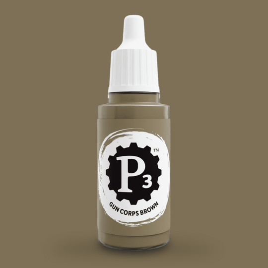 P3 Paints: Gun Corps Brown