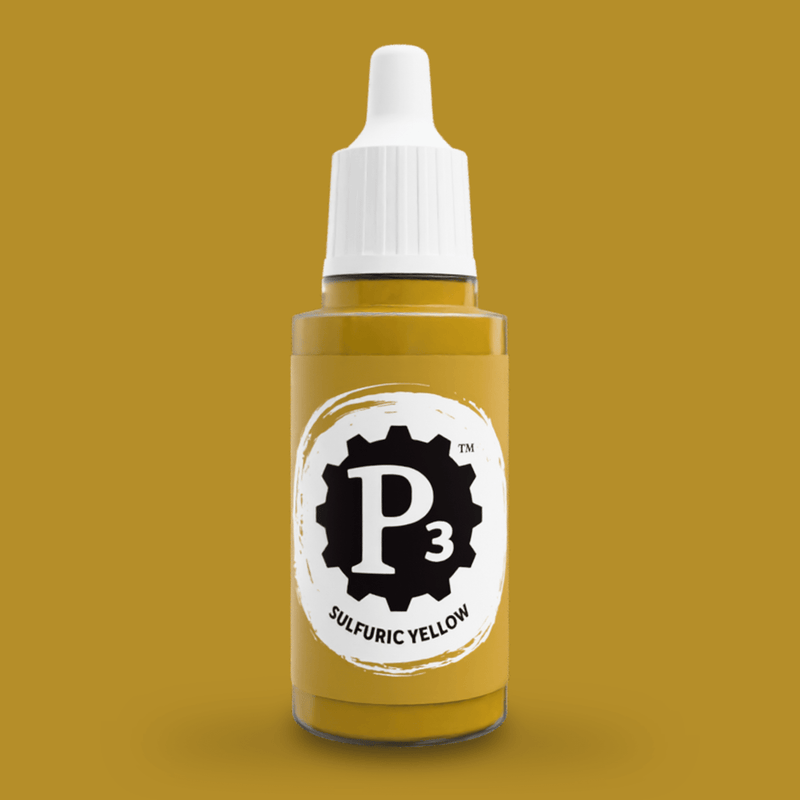 P3 Paints: Sulfuric Yellow