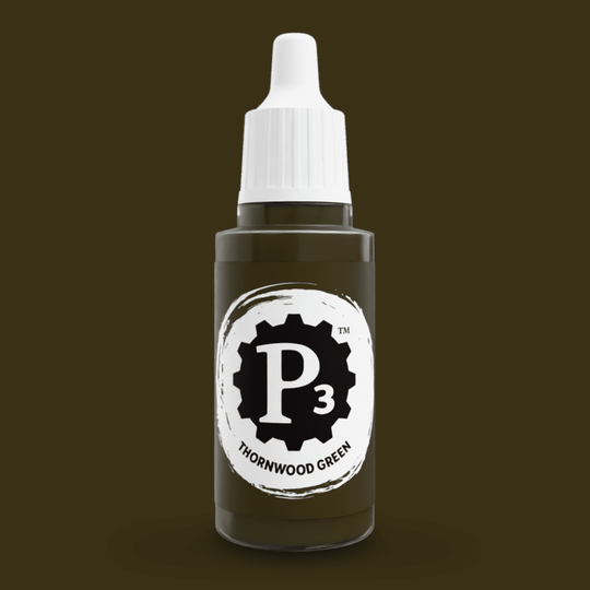 P3 Paints: Thornwood Green