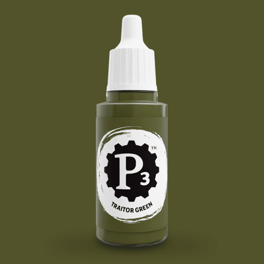 P3 Paints: Traitor Green