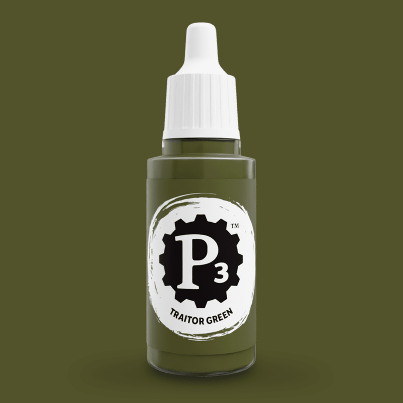 P3 Paints: Traitor Green