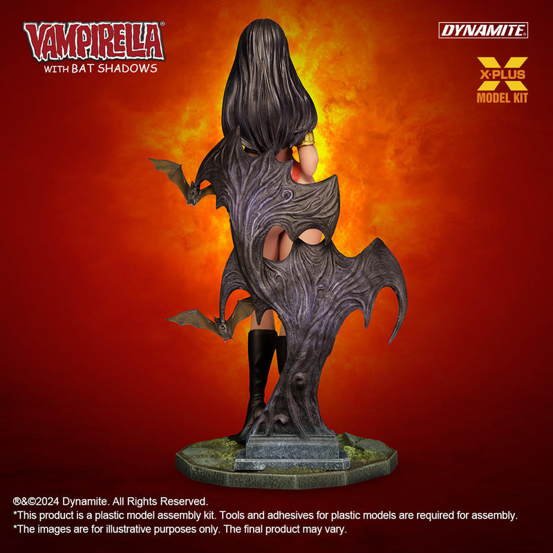 1/8 X-Plus Vampirella w/ Bat Shadows Plastic Model Kit
